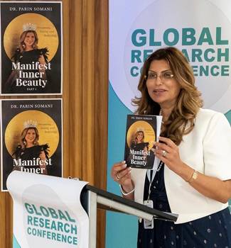 Prof  Dr  Parin Somani Launches Her Book MANIFEST INNER BEAUTY – Part I