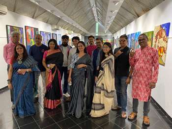 Group Show Of Emerging Artists – WILD STROKES At Ahmedabad Ni Gufa